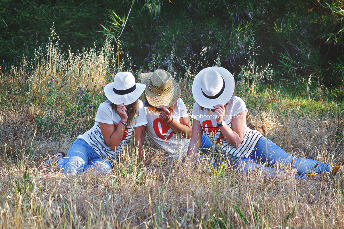 3 soeurs chapeaux 