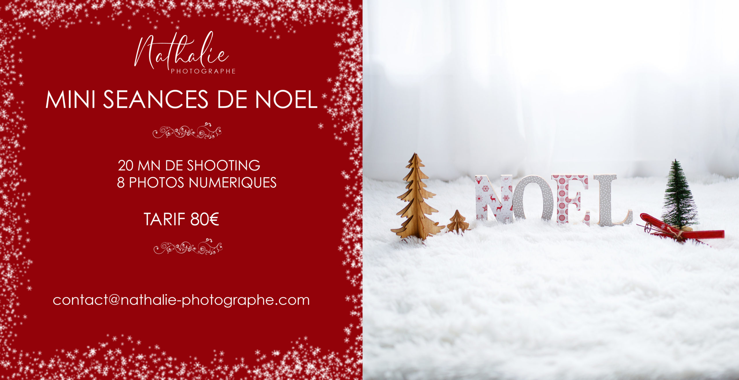 Offre spéciale Noël mini séances